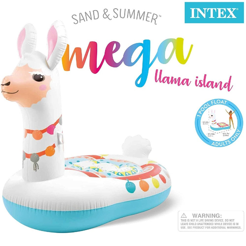 Flotador Para Piscina Mega Llama Island