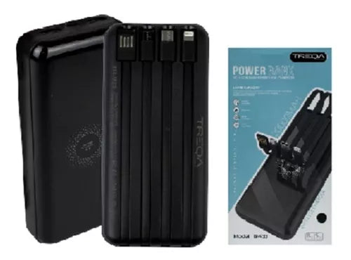 Power Bank 20.000  Carga Inalámbrica