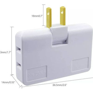 Adaptador de toma corriente 3 salidas