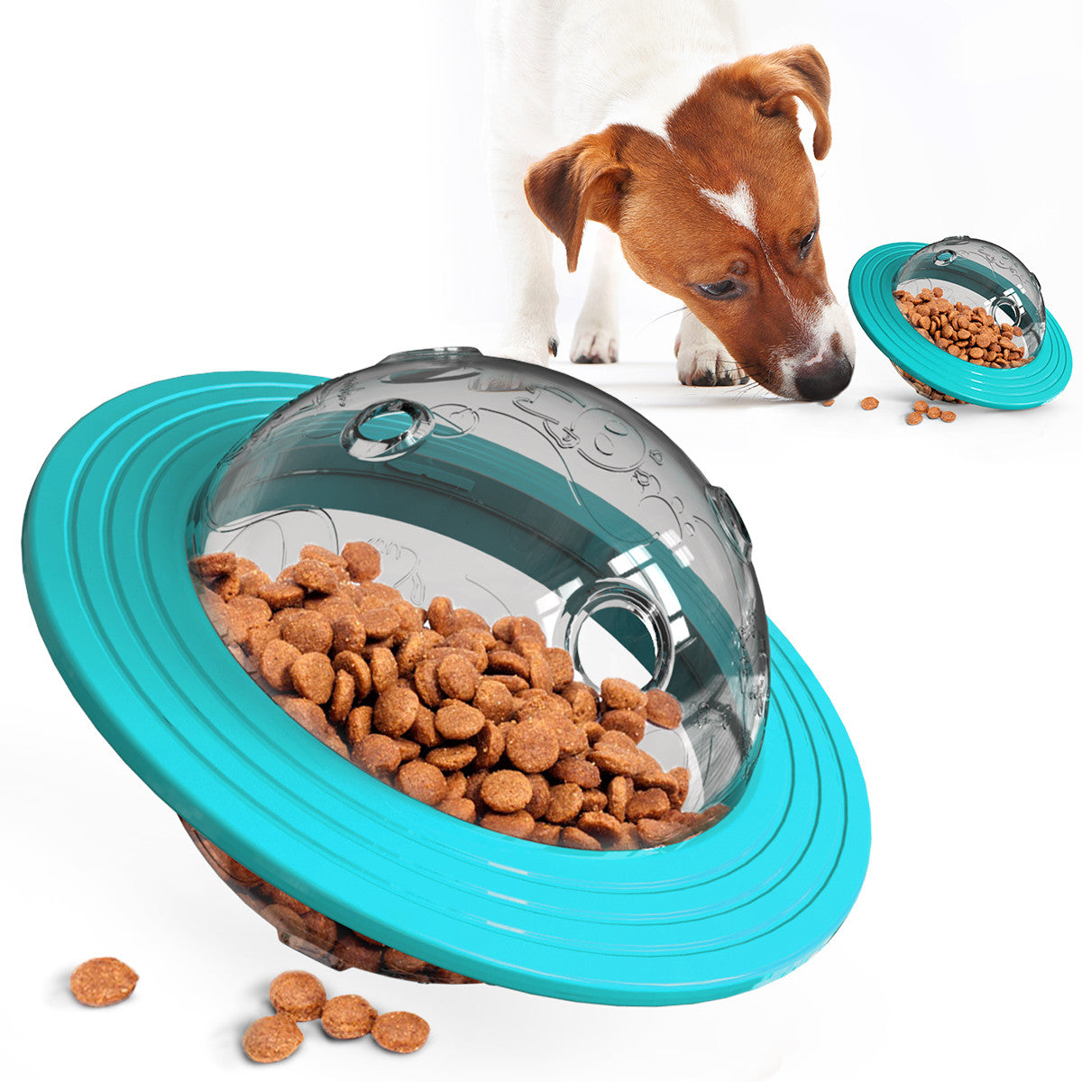 UFO Food™|Dispensador de Alimentos Mascota /Frisbe