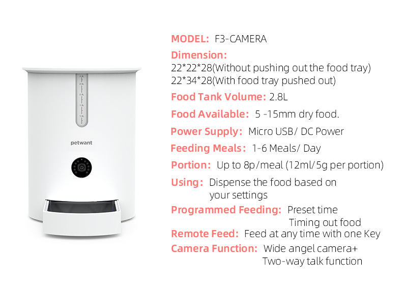 Desd™|Comedero Automático Cámara Control