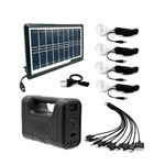 Kit Panel Solar+4 Bombillos+Batería