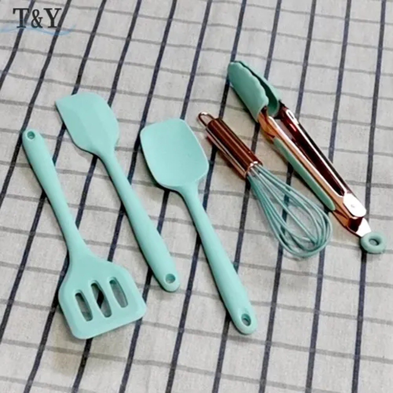 Set Mini Utensilios De Cocina Silicona