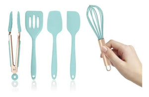 Set Mini Utensilios De Cocina Silicona