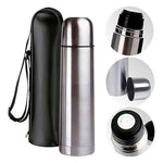 Termo Clasico 500 ML metalico + FUNDA