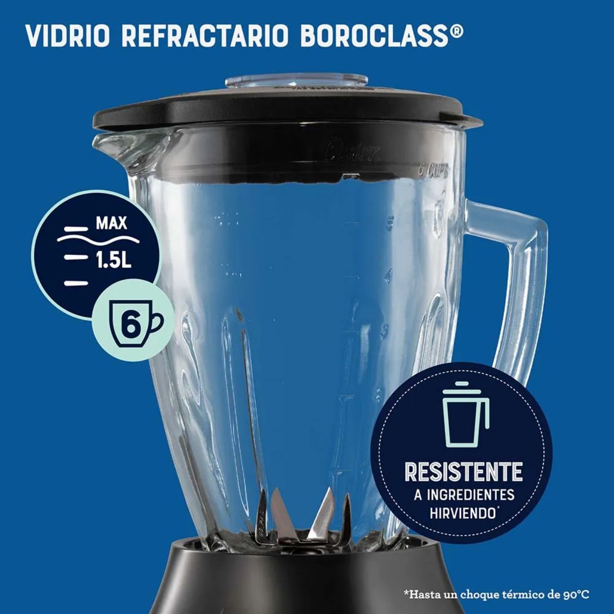 Oster™|Licuadora tecnología reversible