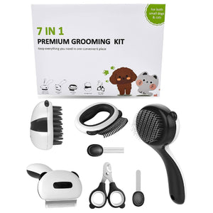 Kit De Limpieza Premium Para Mascotas 7en1