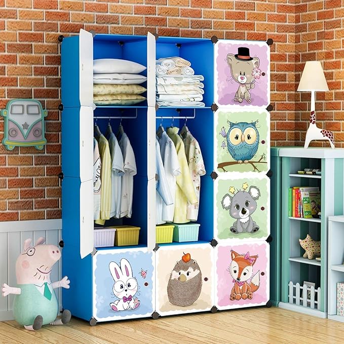 Armario Organizador Infantil Extra Grande 12 Cubos