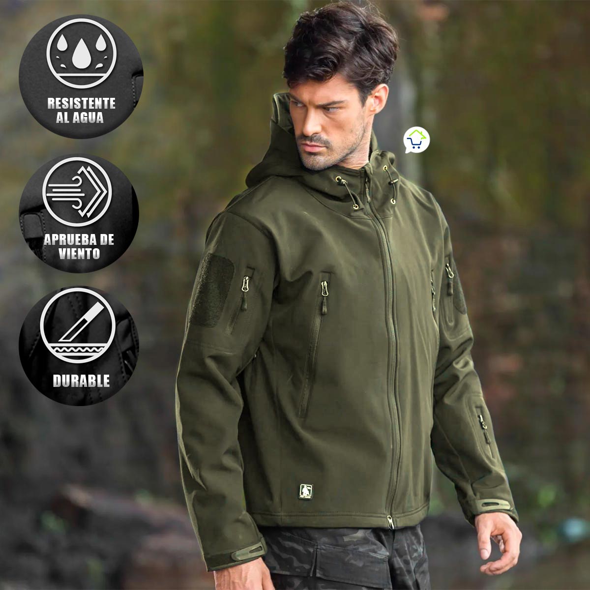 Chaqueta Impermeable MK-016