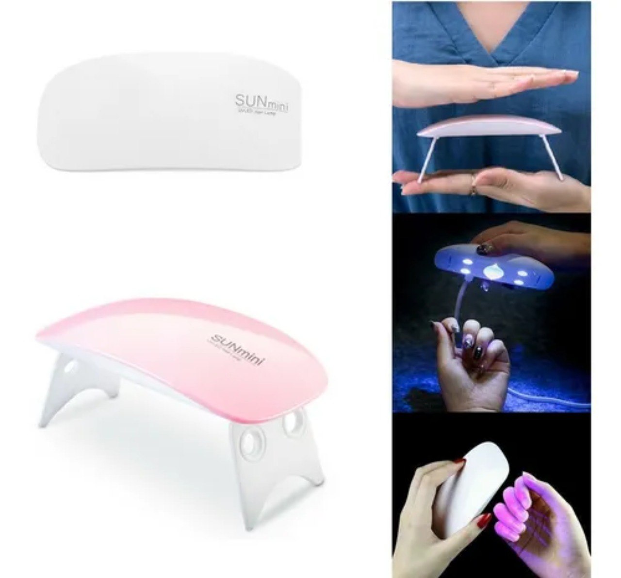 Mini Lámpara Uv/led Para Uñas