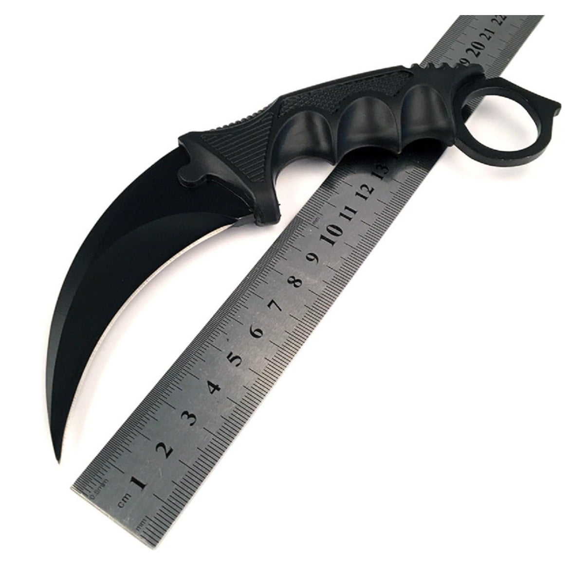 Cuchillo Karambit táctico de acero Milit