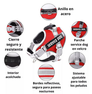 Pechera Ultra Resistente Dog Service