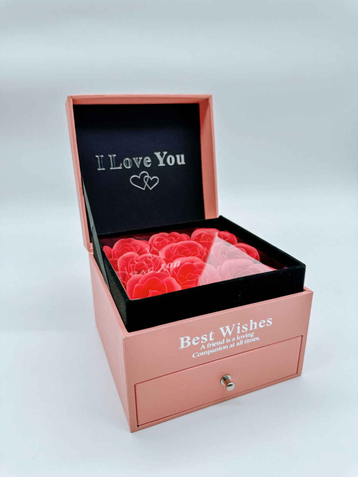 BEST WISHES™|JOYERO GRANDE CON ROSAS + OBSEQUIO