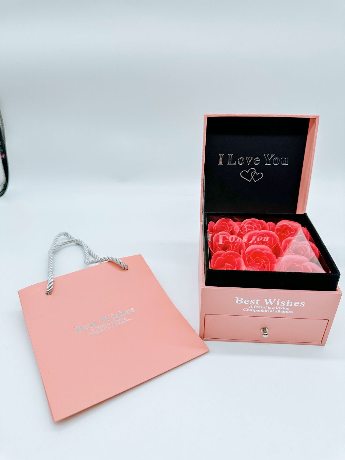 BEST WISHES™|JOYERO GRANDE CON ROSAS + OBSEQUIO