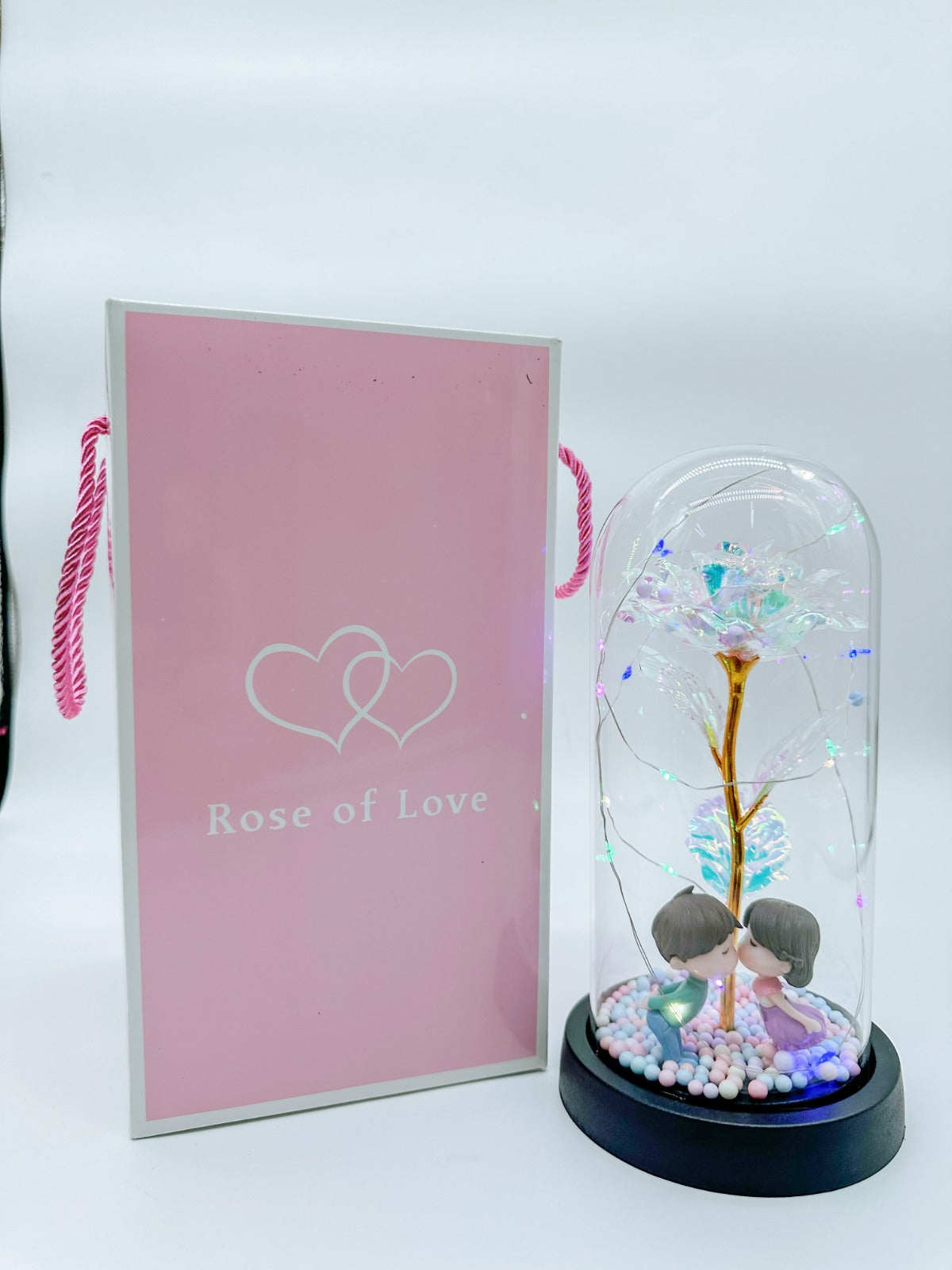 ROSE OF LOVE™|ROSA MULTICOLOR CON NOVIOS