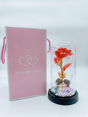 ROSE OF LOVE™|ROSA MULTICOLOR CON NOVIOS