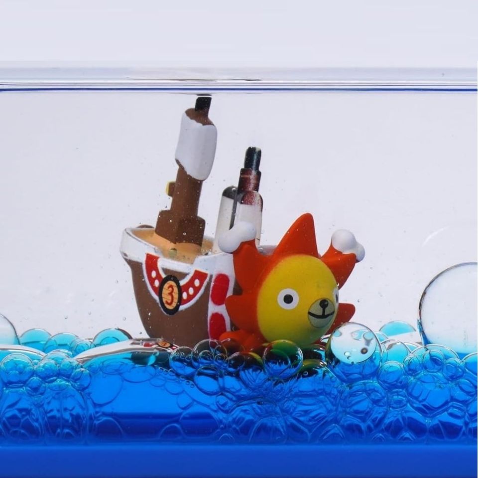 Barco De One Piece Insumergible En Cubo