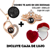 COMBO Te Amo 100Idiomas COLLAR+ANILLO DP