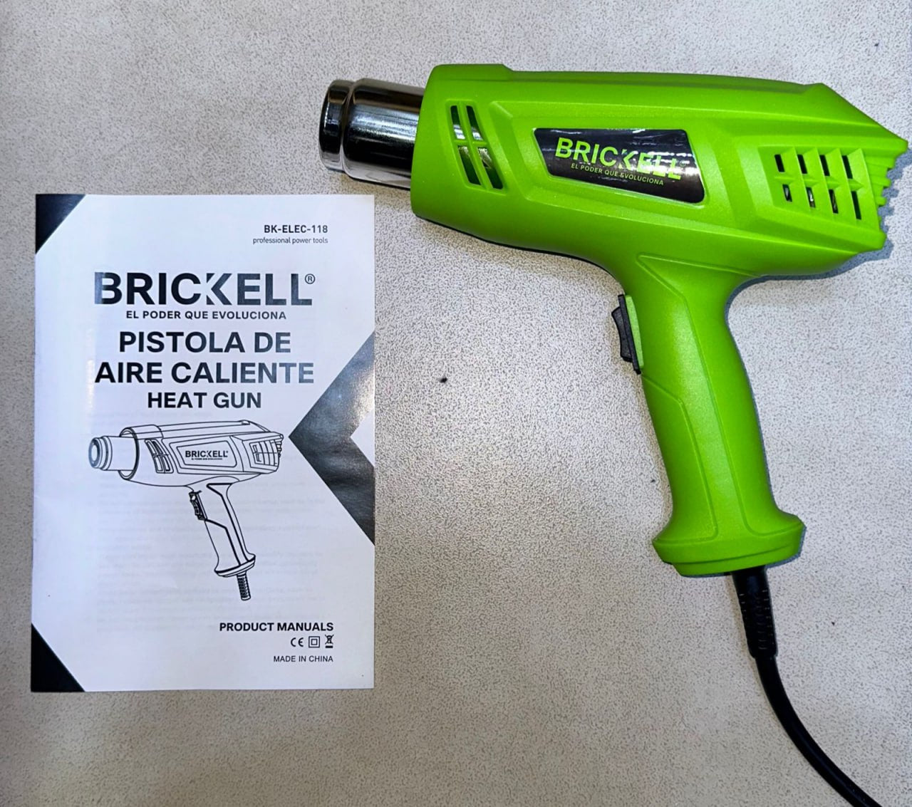 Brickell™|Pistola De Calor Electrica