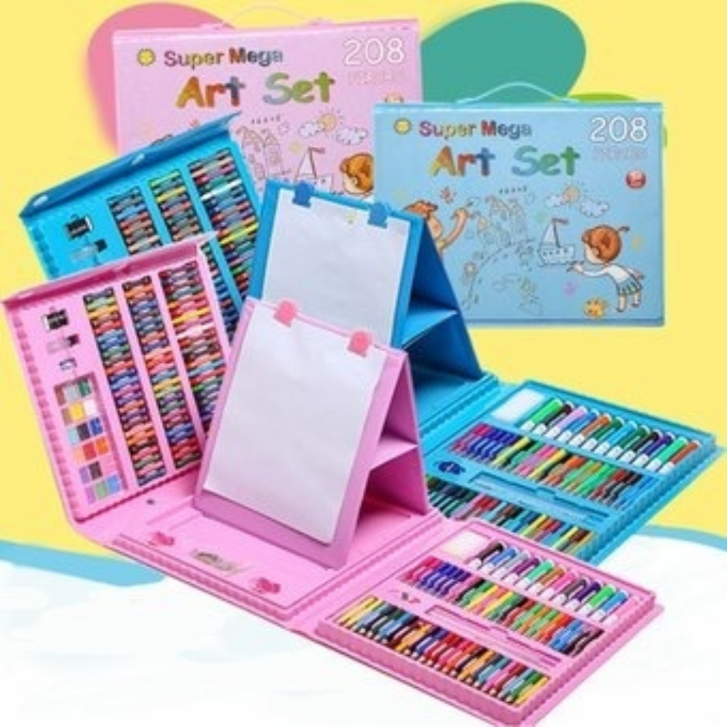 Set Kit Arte Niños 208 Piezas