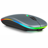 Mouse Inalámbrico Recargable Led W07