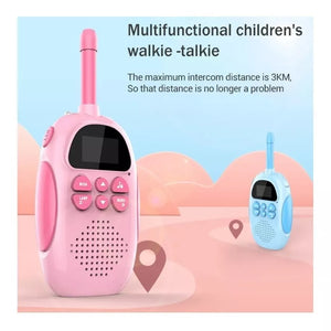 WALKIE TALKIE NIÑOS Y NIÑAS RECARGABLE