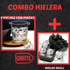 COMBO Hielera Calavera + Molde Silicona