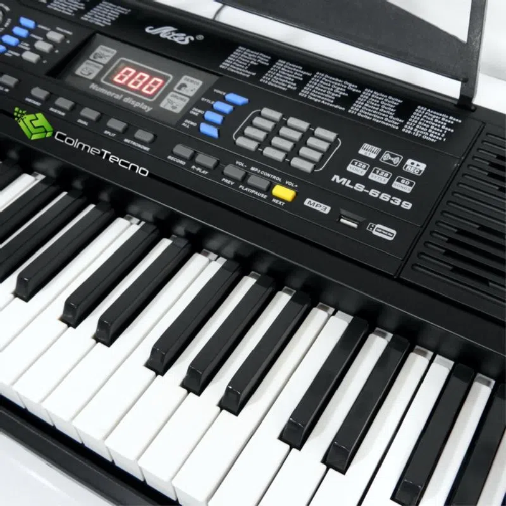 Teclado Organeta Piano Mls6639 61 Teclas