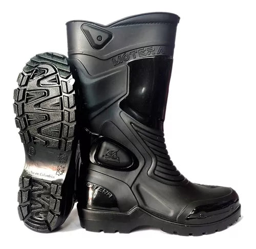 Botas Caucho Motociclista Impermeable