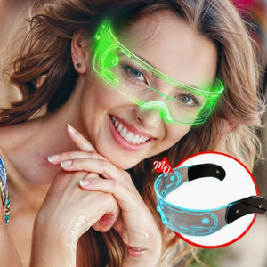 Gafas Led Multicolor Futurista Cyberpunk