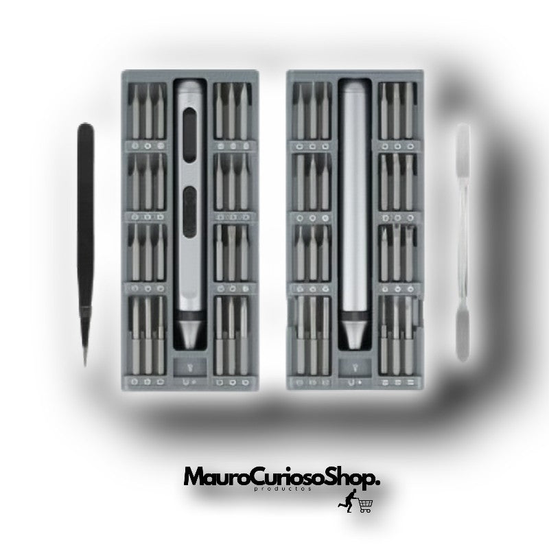 Mini destornillador eléctrico 50 en 1