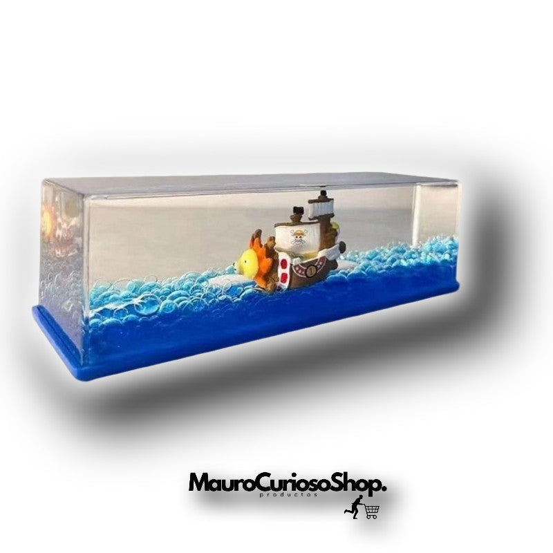 Barco De One Piece Insumergible En Cubo