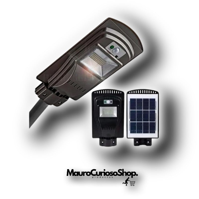 Lampara Con Panel Solar De 30w