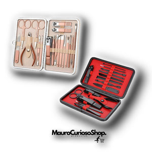 Kit 18 Pcz Manicura Pedicura Profesional