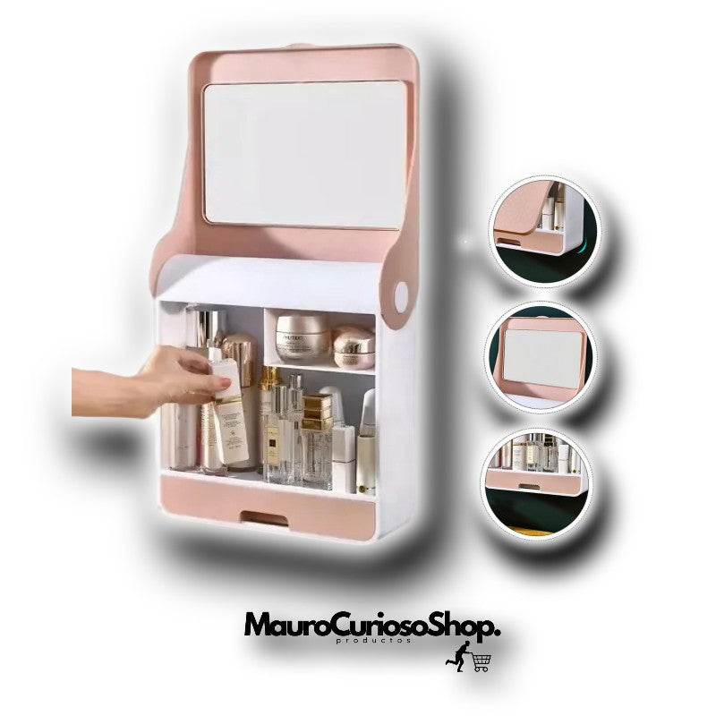 Espejo Organizador de Baño Maquillaje