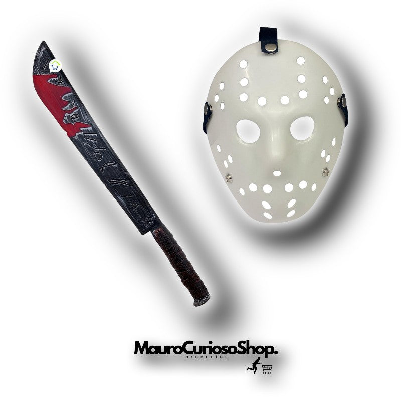 Mascara Jason + Machete