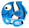 Set Niños Natación Gafas + Gorro Pez