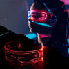 Gafas Luminosas Futuristas LED Halloween