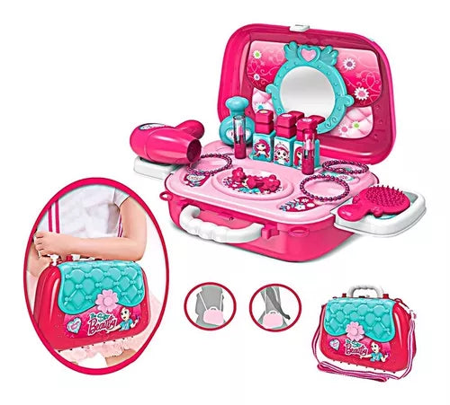 Set Maquillaje Juguete Maletin Niña 24c