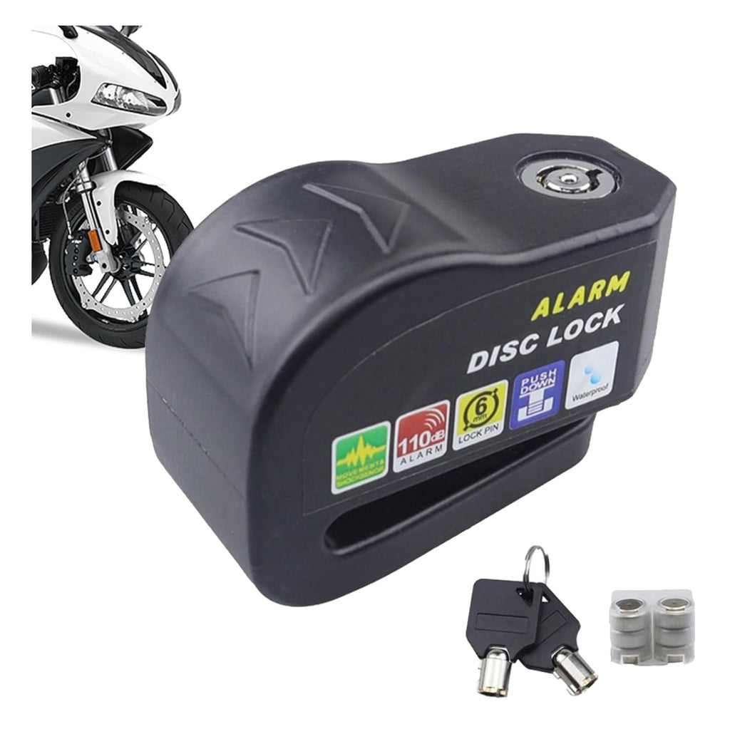 Candado Moto Freno De Disco Alarma