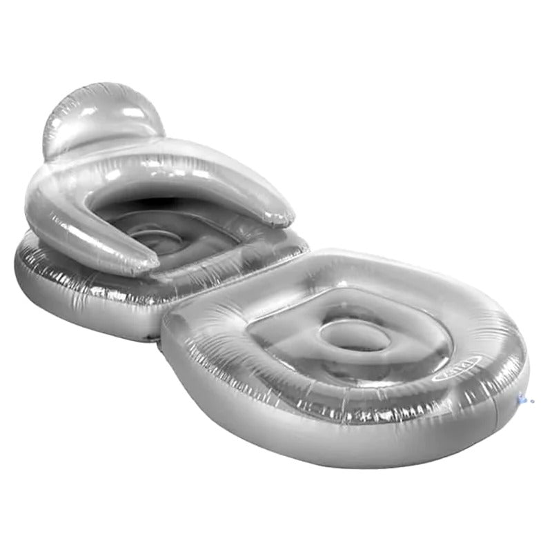 COLCHONETA INFLABLE PLEGABLE 2 EN 1 FLOT